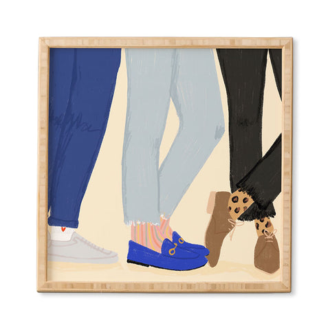 Rhianna Marie Chan Legs For Days Framed Wall Art