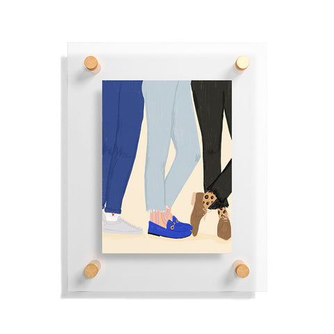 Rhianna Marie Chan Legs For Days Floating Acrylic Print