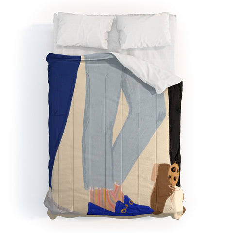 Rhianna Marie Chan Legs For Days Comforter