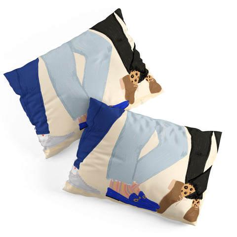 Rhianna Marie Chan Legs For Days Pillow Shams