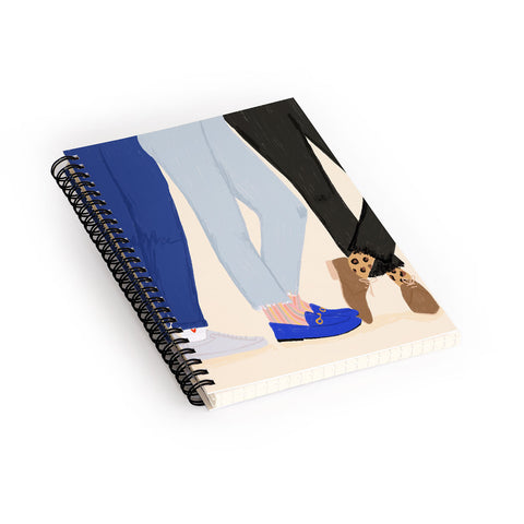 Rhianna Marie Chan Legs For Days Spiral Notebook