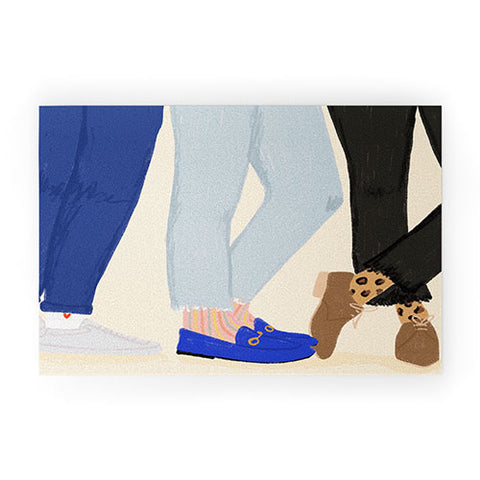 Rhianna Marie Chan Legs For Days Welcome Mat