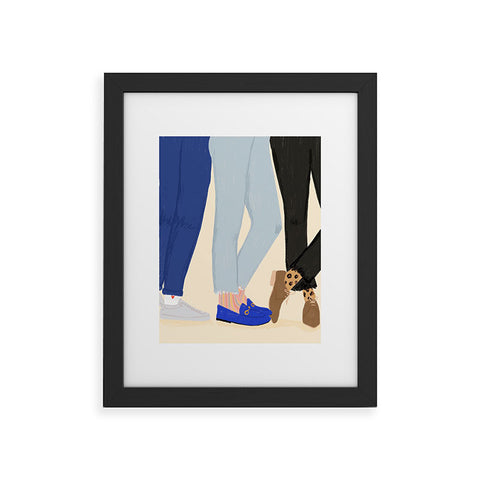 Rhianna Marie Chan Legs For Days Framed Art Print