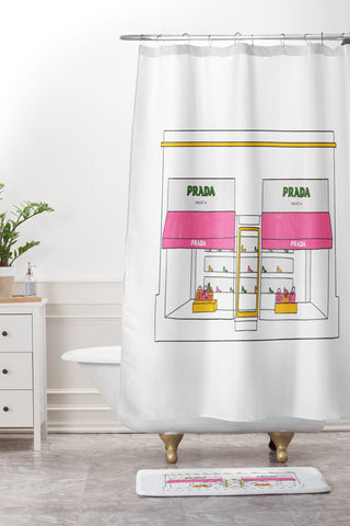 Rhianna Marie Chan Marfa I Shower Curtain And Mat