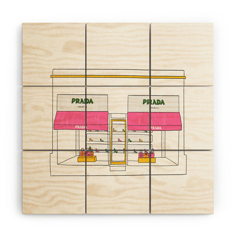 Rhianna Marie Chan Marfa I Wood Wall Mural