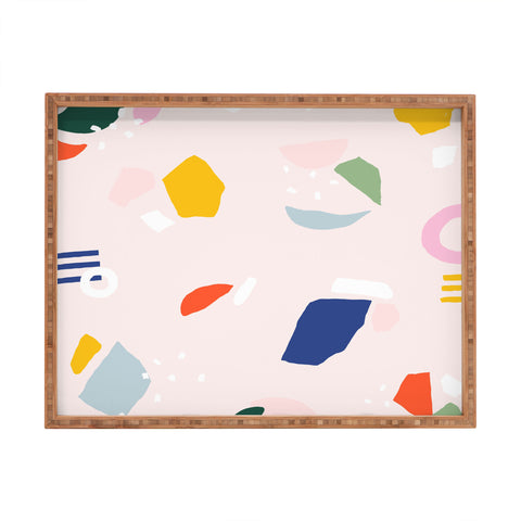 Rhianna Marie Chan Not Your Grandmothers Terrazzo Rectangular Tray