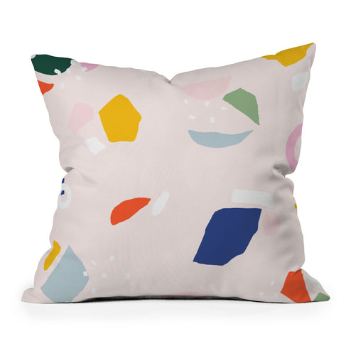 Rhianna Marie Chan Not Your Grandmothers Terrazzo Throw Pillow