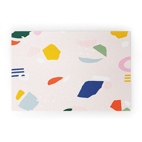 Rhianna Marie Chan Not Your Grandmothers Terrazzo Welcome Mat