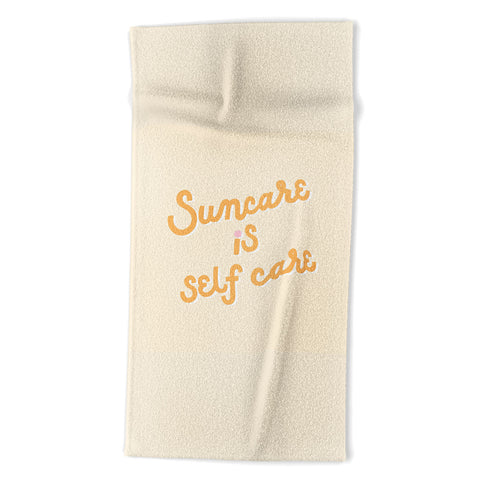 Rhianna Marie Chan Suncare Is Self Care x Olay Beach Towel