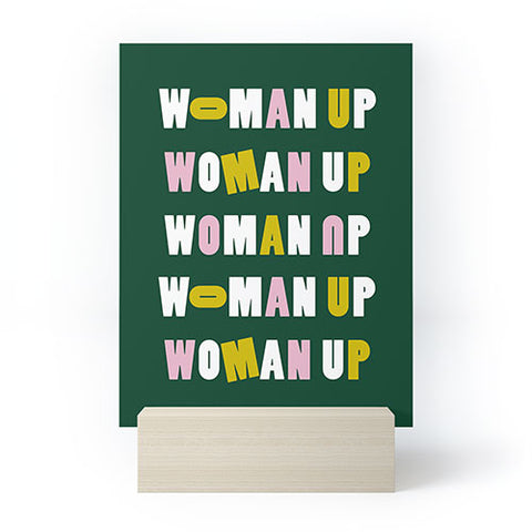 Rhianna Marie Chan Woman Up Mini Art Print