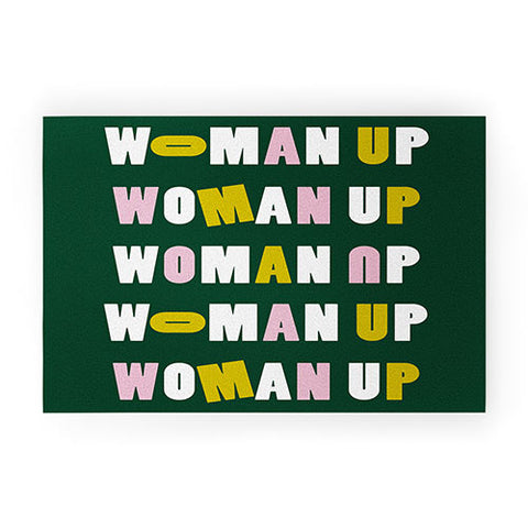 Rhianna Marie Chan Woman Up Welcome Mat
