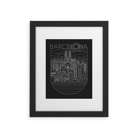 Rick Crane Barcelona Framed Art Print