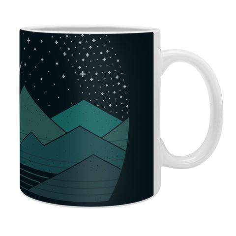 Rick Crane Between The Mountains And The Stars Coffee Mug