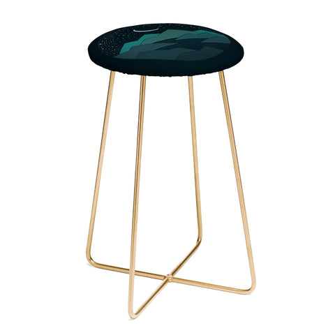 Rick Crane Between The Mountains And The Stars Counter Stool
