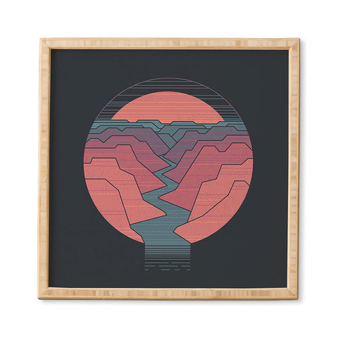 Rick Crane Canyon River I Framed Wall Art