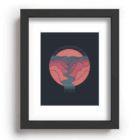 Rick Crane Canyon River I Recessed Framing Rectangle