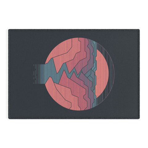 Rick Crane Canyon River I Outdoor Rug