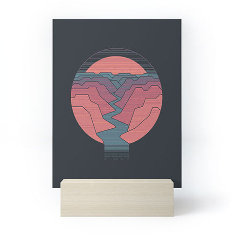 Rick Crane Canyon River I Mini Art Print