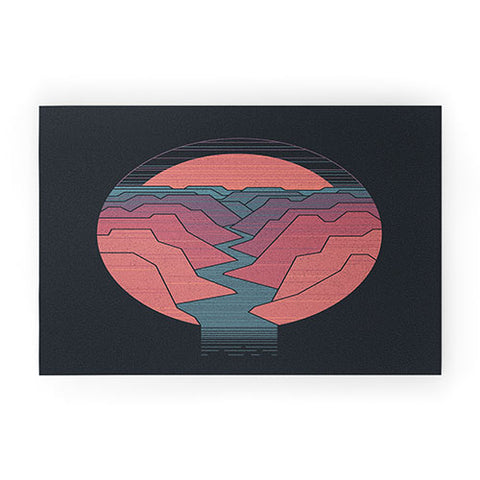 Rick Crane Canyon River I Welcome Mat