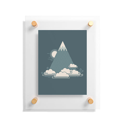 Rick Crane Cloud Mountain Floating Acrylic Print