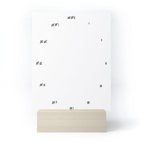 Rick Crane Doing Time Clock 1 Mini Art Print