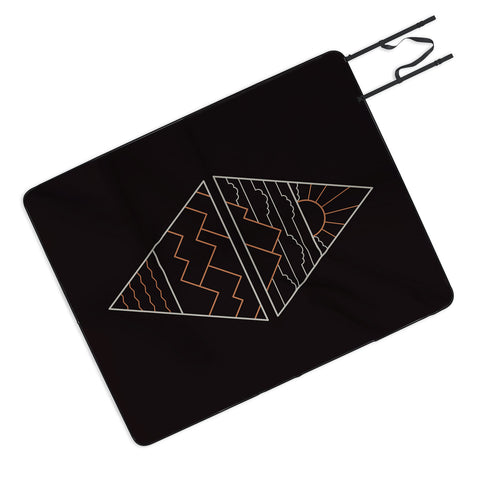 Rick Crane Earth Air Fire Water Outdoor Blanket