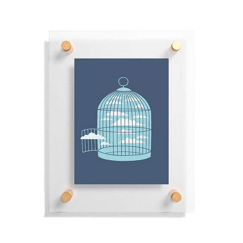 Rick Crane Free As a Bird Floating Acrylic Print