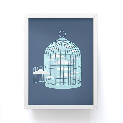 Rick Crane Free As a Bird Framed Mini Art Print
