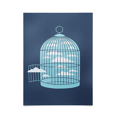 Rick Crane Free As a Bird Poster