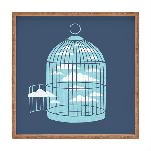 Rick Crane Free As a Bird Square Tray