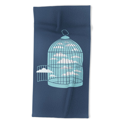 Rick Crane Free As a Bird Beach Towel