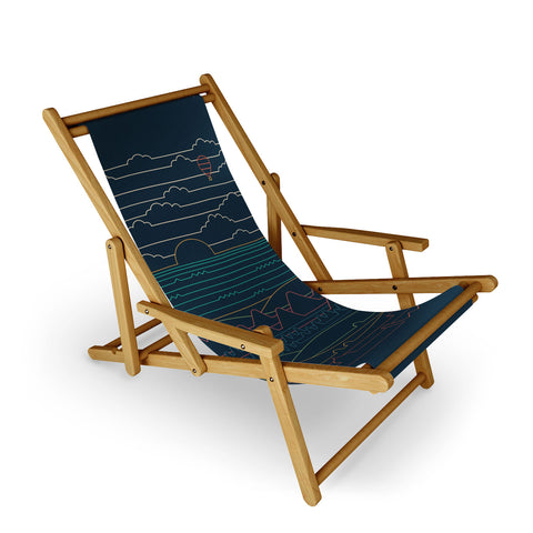 Rick Crane Linear Landscape Sling Chair