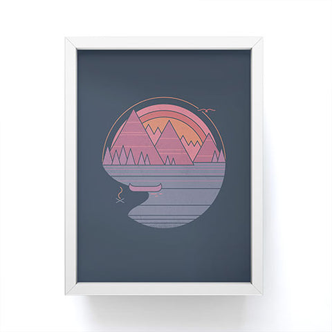 Rick Crane The Mountains are Calling I Framed Mini Art Print