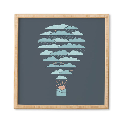 Rick Crane Weather Balloon Framed Wall Art