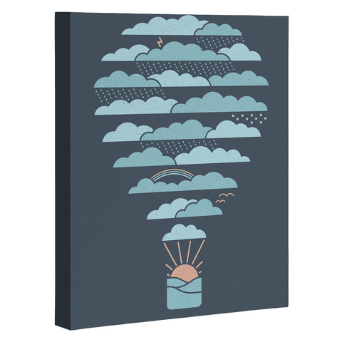 Rick Crane Weather Balloon Art Canvas