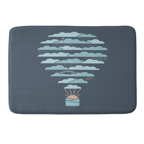 Rick Crane Weather Balloon Memory Foam Bath Mat