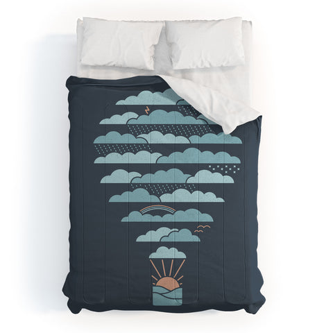 Rick Crane Weather Balloon Comforter