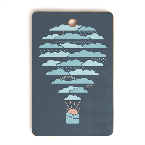 Rick Crane Weather Balloon Cutting Board Rectangle