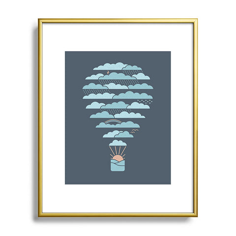 Rick Crane Weather Balloon Metal Framed Art Print