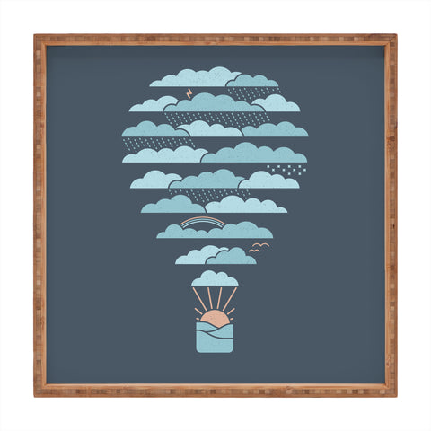 Rick Crane Weather Balloon Square Tray