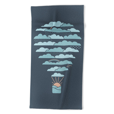 Rick Crane Weather Balloon Beach Towel