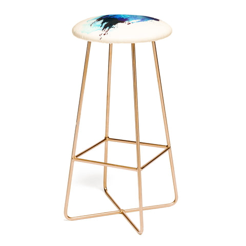 Robert Farkas Alone As A Wolf Bar Stool