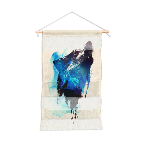 Robert Farkas Alone As A Wolf Wall Hanging Portrait