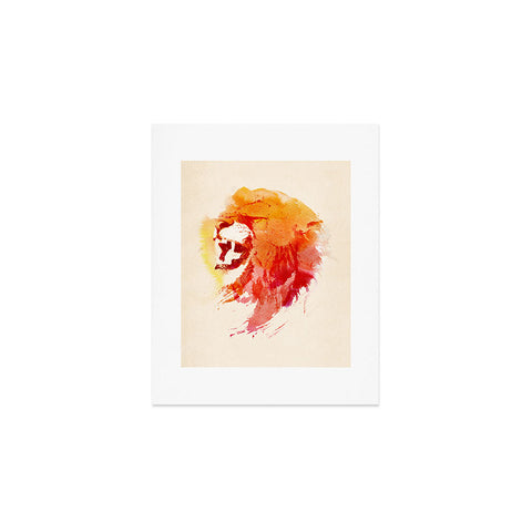 Robert Farkas Angry Lion Art Print
