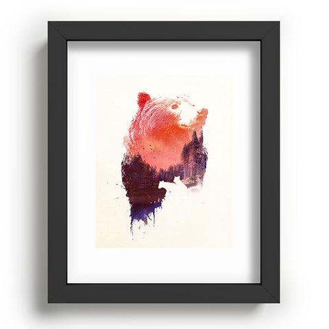 Robert Farkas Bear forest Recessed Framing Rectangle