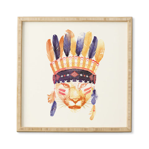 Robert Farkas Big chief Framed Wall Art