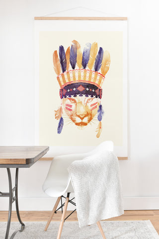 Robert Farkas Big chief Art Print And Hanger