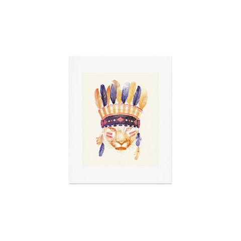 Robert Farkas Big chief Art Print