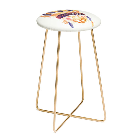 Robert Farkas Big chief Counter Stool