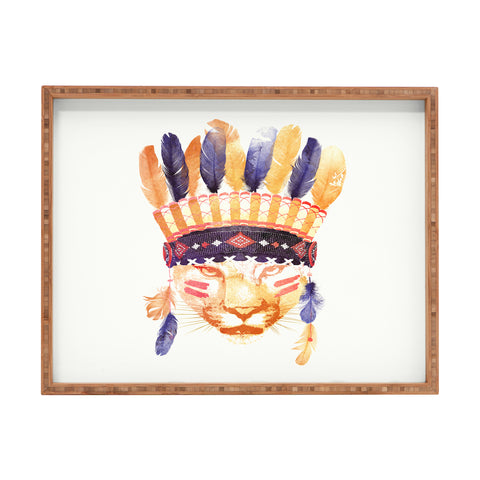 Robert Farkas Big chief Rectangular Tray
